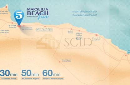 Chalet - 2 Bedrooms - 2 Bathrooms for sale in Marseilia Beach 5 - Ras Al Hekma - North Coast