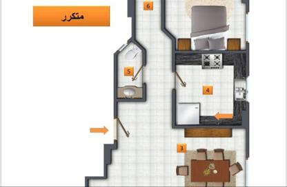 شقة - 3 غرف نوم - 3 حمامات للبيع في لاند بيك - التوسعات الشمالية - مدينة 6 أكتوبر - الجيزة