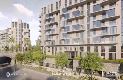 Apartment - 2 Bedrooms - 2 Bathrooms for sale in Arkan Palm 205 - Sheikh Zayed Compounds - Sheikh Zayed City - Giza