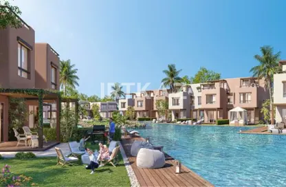 شاليه - 2 غرف نوم - 2 حمامات للبيع في هاسيندا وترز - قسم الضبعة - الساحل الشمالي