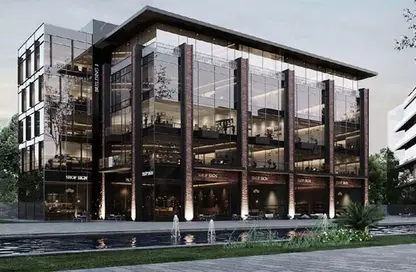 Office Space - 1 Bedroom - 1 Bathroom for sale in The Water Way - North Investors Area - New Cairo City - Cairo