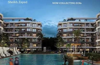 Apartment - 3 Bedrooms - 3 Bathrooms for sale in Janna 2 - Sheikh Zayed Compounds - Sheikh Zayed City - Giza