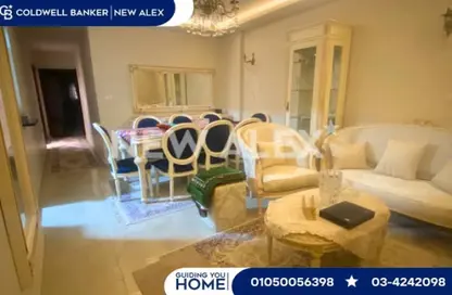 شقة - 3 غرف نوم - 1 حمام للبيع في شارع الهيلتون - سموحة - حي شرق - الاسكندرية