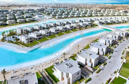 Chalet - 2 Bedrooms - 3 Bathrooms for sale in Azha North - Ras Al Hekma - North Coast