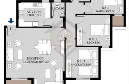 Apartment - 3 Bedrooms - 2 Bathrooms for sale in Alex West - Alexandria Compounds - Alexandria