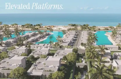 (بنتهاوس  (روف - 3 غرف نوم - 3 حمامات للبيع في ذا مد - راس الحكمة - الساحل الشمالي