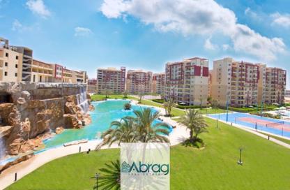 Chalet - 2 Bedrooms - 1 Bathroom for sale in Downtown Marina - Al Alamein - North Coast