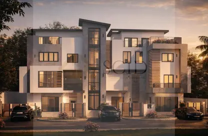 Townhouse - 3 Bedrooms - 3 Bathrooms for sale in Lake West 2 - Sheikh Zayed Compounds - Sheikh Zayed City - Giza