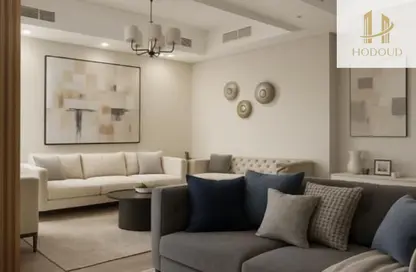 Twin House - 4 Bedrooms - 4 Bathrooms for rent in Eleva - Uptown Cairo - Mokattam - Cairo