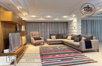 Apartment - 4 Bedrooms - 3 Bathrooms for rent in Sarayat Al Maadi - Hay El Maadi - Cairo
