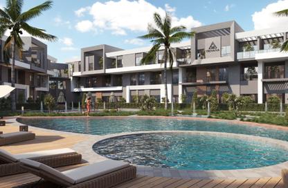 Apartment - 2 Bedrooms - 1 Bathroom for sale in Magawish Resort - Hurghada Resorts - Hurghada - Red Sea
