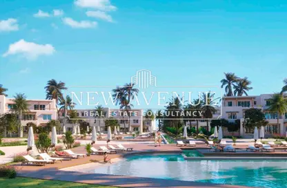 (بنتهاوس  (روف - 2 غرف نوم - 3 حمامات للبيع في هاسيندا ويست - راس الحكمة - الساحل الشمالي