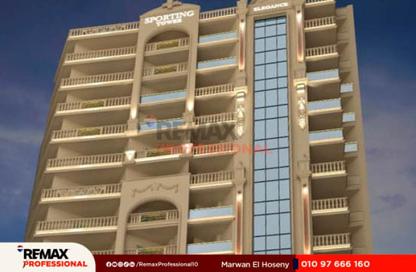 Apartment - 4 Bedrooms - 2 Bathrooms for sale in Al Delta St. - Sporting - Hay Sharq - Alexandria