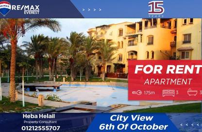 Apartment - 3 Bedrooms - 3 Bathrooms for rent in City View - Cairo Alexandria Desert Road - 6 October City - Giza