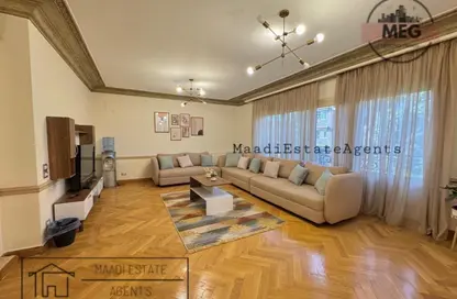 Apartment - 3 Bedrooms - 3 Bathrooms for rent in Sarayat Al Maadi - Hay El Maadi - Cairo