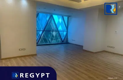 Office Space - Studio - 2 Bathrooms for rent in V90 - North Teseen St. - The 5th Settlement - New Cairo City - Cairo
