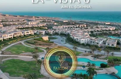 Chalet - 3 Bedrooms - 2 Bathrooms for sale in La Vista 6 - La Vista - Al Ain Al Sokhna - Suez