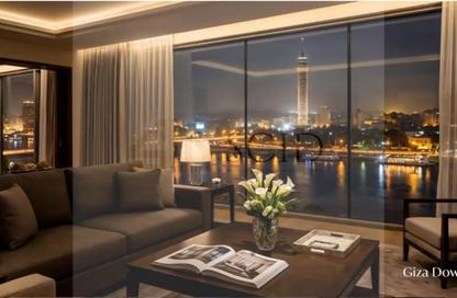 Hotel Apartment - 1 Bedroom - 1 Bathroom for sale in Nile St. - Dokki - Giza