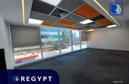 Office Space - Studio - 4 Bathrooms for rent in V90 - North Teseen St. - The 5th Settlement - New Cairo City - Cairo