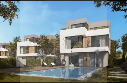 تاون هاوس - 5 غرف نوم - 5 حمامات للبيع في لوجار - مدينة زايد الجديدة - الشيخ زايد - الجيزة