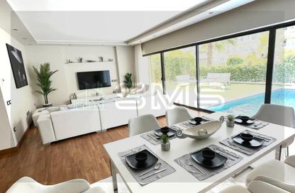 Apartment - 3 Bedrooms - 3 Bathrooms for rent in Lake View - 5th Settlement Compounds - The 5th Settlement - New Cairo City - Cairo