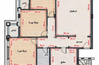 شقة - 3 - 2 للبيع في ريجينتس بارك - حى الاندلس - مدينة القاهرة الجديدة - القاهرة
