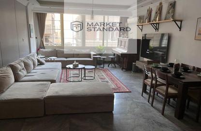 Apartment - 3 Bedrooms - 2 Bathrooms for rent in Mohamed Mazhar St. - Zamalek - Cairo