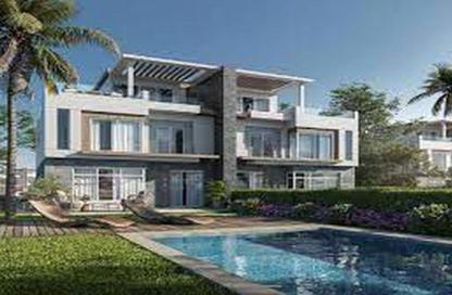 Twin House - 5 Bedrooms - 4 Bathrooms for sale in Zayed Dunes - 6th District - Sheikh Zayed City - Giza