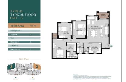 Apartment - 3 Bedrooms - 3 Bathrooms for sale in Palm Hills - Alexandria Compounds - Alexandria