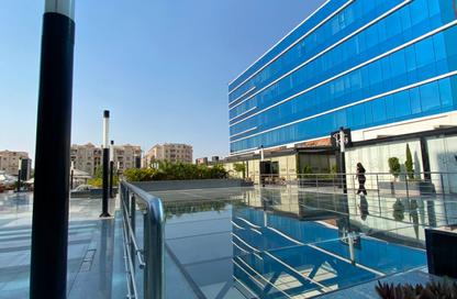 Shop - Studio - 2 Bathrooms for rent in North Teseen St. - The 5th Settlement - New Cairo City - Cairo