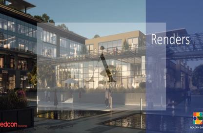 Office Space - 2 Bedrooms for rent in Golden Gate - South Teseen St. - The 5th Settlement - New Cairo City - Cairo