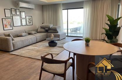 Apartment - 2 Bedrooms - 2 Bathrooms for rent in Lake View - 5th Settlement Compounds - The 5th Settlement - New Cairo City - Cairo