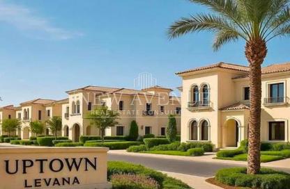 Twin House - 3 Bedrooms - 3 Bathrooms for sale in Eleva - Uptown Cairo - Mokattam - Cairo