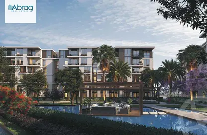 Apartment - 4 Bedrooms - 3 Bathrooms for sale in Tesla Residence - Al Wahat Road - 6 October City - Giza