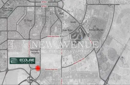 Office Space - 1 Bedroom - 2 Bathrooms for sale in Mohamed Naguib Axis - Abou El Houl - New Cairo City - Cairo