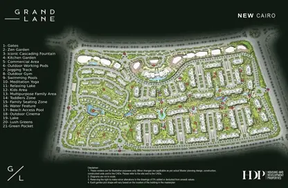 شقة - غرفة نوم - 1 حمام للبيع في جراند لين، - التجمع السادس - مدينة القاهرة الجديدة - القاهرة