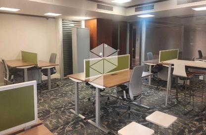 Office Space - Studio - 2 Bathrooms for rent in V90 - North Teseen St. - The 5th Settlement - New Cairo City - Cairo