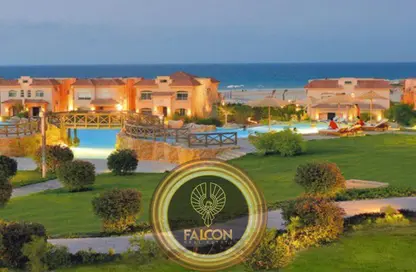 شاليه - 2 غرف نوم - 2 حمامات للبيع في تلال السخنة - العين السخنة - السويس