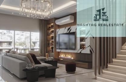Villa - 5 Bedrooms - 4 Bathrooms for sale in Boulevard Road - Green Belt - 6 October City - Giza