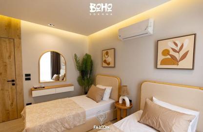 Chalet - 2 Bedrooms - 2 Bathrooms for sale in Boho - Al Ain Al Sokhna - Suez Chalet - 2 Bedrooms - 2 Bathrooms for sale in Boho - Al Ain Al Sokhna - Suez
