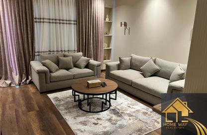 Apartment - 1 Bedroom - 2 Bathrooms for rent in Palm Hills Village Gate - South Investors Area - New Cairo City - Cairo
