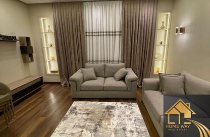 Apartment - 1 Bedroom - 2 Bathrooms for rent in Palm Hills Village Gate - South Investors Area - New Cairo City - Cairo