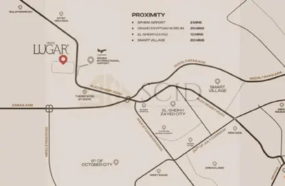 شقة - 3 غرف نوم - 3 حمامات للبيع في لوجار - مدينة زايد الجديدة - الشيخ زايد - الجيزة