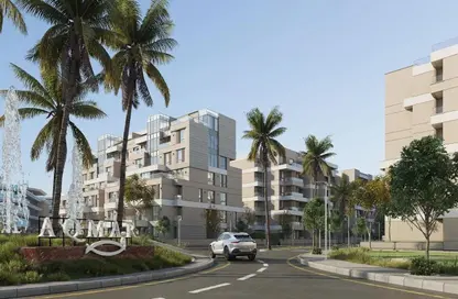 Apartment - 3 Bedrooms - 3 Bathrooms for sale in Aqmar - Al Wahat Road - 6 October City - Giza