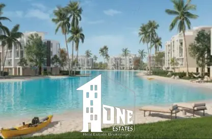 Chalet - 2 Bedrooms - 2 Bathrooms for sale in Azha North - Ras Al Hekma - North Coast