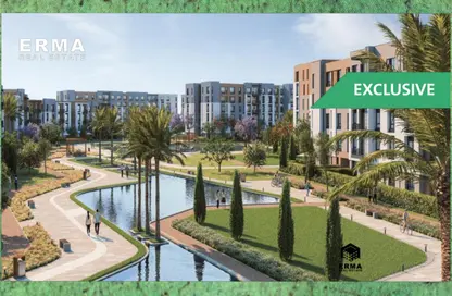 شقة - 2 غرف نوم - 2 حمامات للبيع في هاب تاون - كمبوندات مدينة المستقبل - مدينة المستقبل - القاهرة