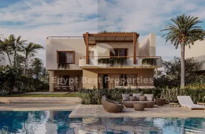 Chalet - 2 Bedrooms - 3 Bathrooms for sale in Ramla - Ras Al Hekma - North Coast