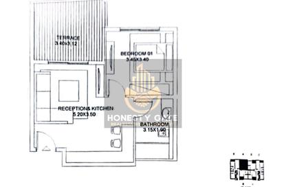 Chalet - Studio - 1 Bathroom for sale in Safia - Ras Al Hekma - North Coast Chalet - Studio - 1 Bathroom for sale in Safia - Ras Al Hekma - North Coast