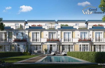Townhouse - 3 Bedrooms - 4 Bathrooms for sale in Mountain View 4 - 6 October Compounds - 6 October City - Giza