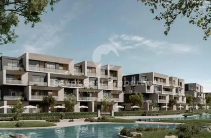 Apartment - 3 Bedrooms - 4 Bathrooms for sale in Crescent Walk - 5th Settlement Compounds - The 5th Settlement - New Cairo City - Cairo